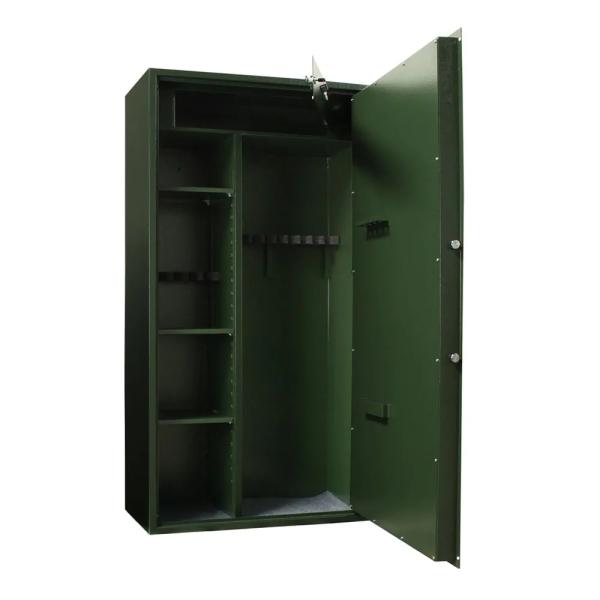 Rottner Munitionsschrank Waffenschrank Montana 10 Doppelbartschloss grün T05983